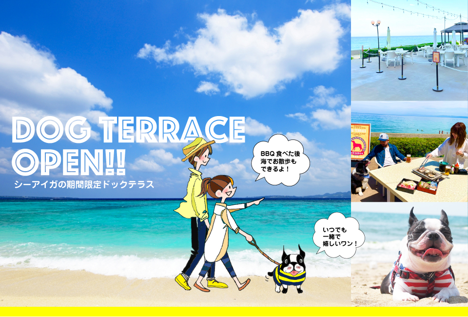 【期間限定】ドッグテラス営業のお知らせ☆2022年9月26日〜2023年6月30日まで